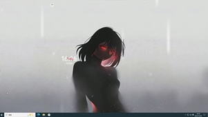 隐于虚白的赤眸