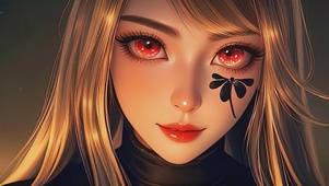 黑色四叶草女孩