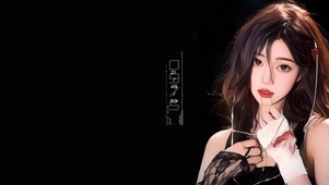 4K 暗黑系女神