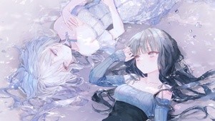 4k高清卡通双子少女