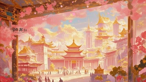 4K 中式建筑