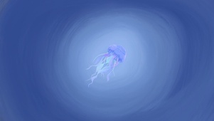 梦幻海底水母