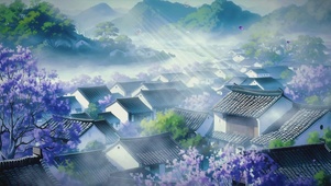 烟雨入江南