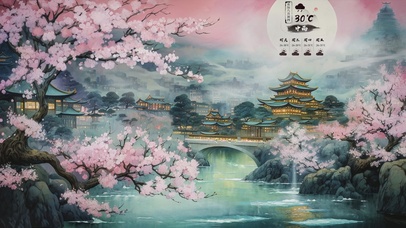 古风插画梦幻壁纸