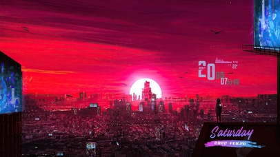 赛博朋克城市