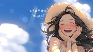 每天都要开心