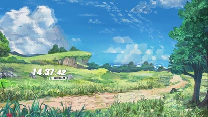 唯美治愈蓝天白云