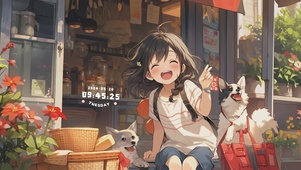 每天都要开心哦