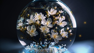 瓶中花