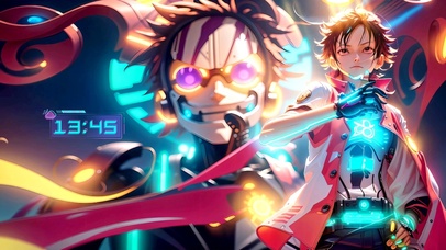 赛博朋克海贼王路飞