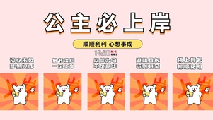 公主顺利必上岸
