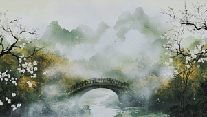 花蹊萦云
