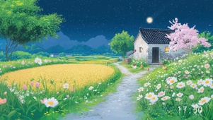 农村秋夜