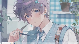 情侣壁纸-可爱男孩