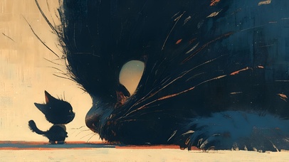 大猫咪和小猫咪