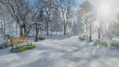 冬日白雪唯美壁纸