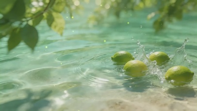 青柠味的夏天，清新又治愈