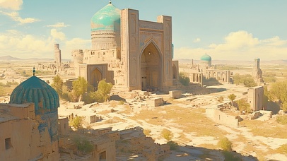 丝绸之路上的历史遗迹