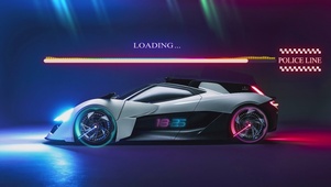 赛博4K互动 跑车