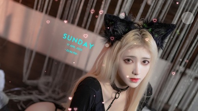 老婆的猫娘cos装