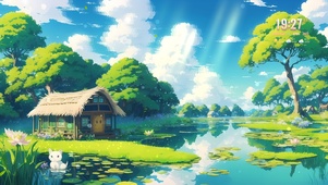 治愈绿色小屋