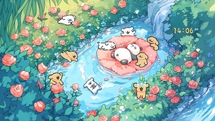 悠闲夏日午后