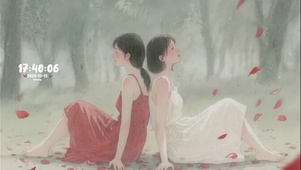 花漾壁纸|落英伴影