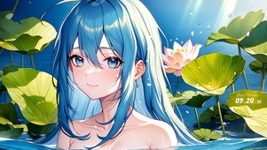 夏日清纯女孩