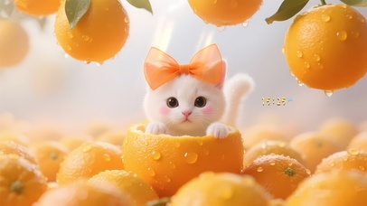 清新橘子猫
