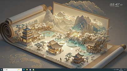 卷轴里的微观世界