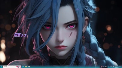 4K赛博朋克金克斯主题