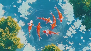护眼好运锦鲤
