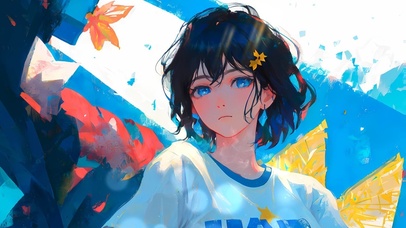 甜酷阳光少女 4k