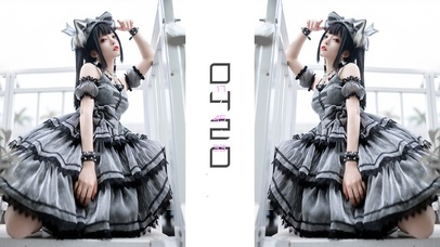 黑色罗裙小姐姐