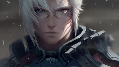 异瞳兽耳精灵美男战士