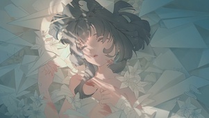 放松少女
