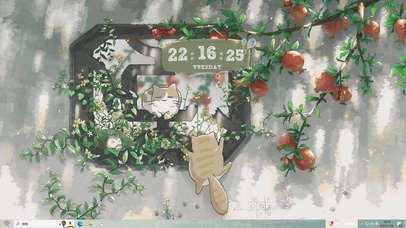 石榴树下的喵星人