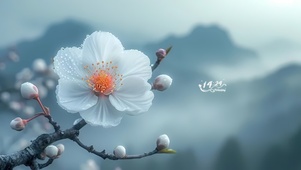 唯美的桃花