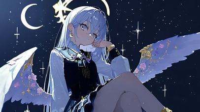 星空下的少女-白洲梓