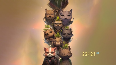 猫猫表情包4K壁纸