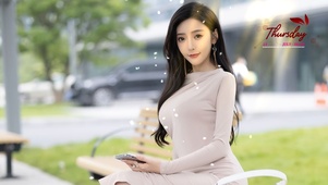 街拍4K清纯美少女