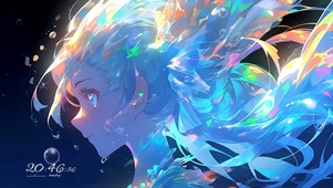 荧光彩水妖精