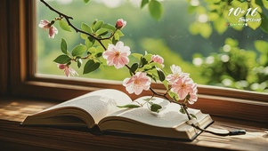 花与书