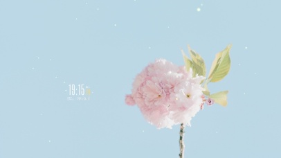 简约淡雅（含真实时间天气））