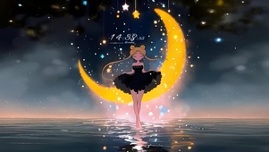 优雅星星少女