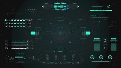 炫酷HUD科技桌面