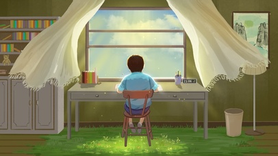 年少有为学习中励志桌面