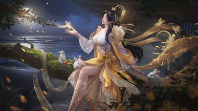 4K唯美治愈古风女神