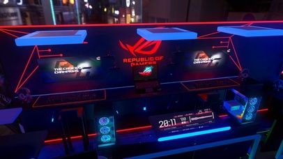 4k 炫酷ROG电竞房间