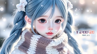 冬日女孩